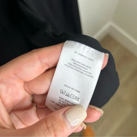 NWT Anthropologie Mare Mare Black Maxi Skirt Side Slit Hem XS - Picture 15 of 16